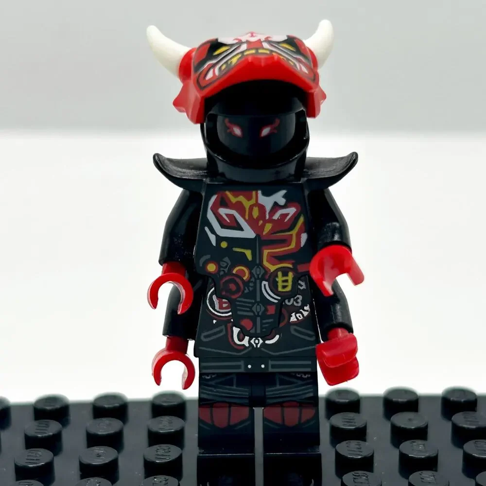 LEGO Ninjago Mr E with Oni Mask of Vengeance Authentic Minifigure EUC